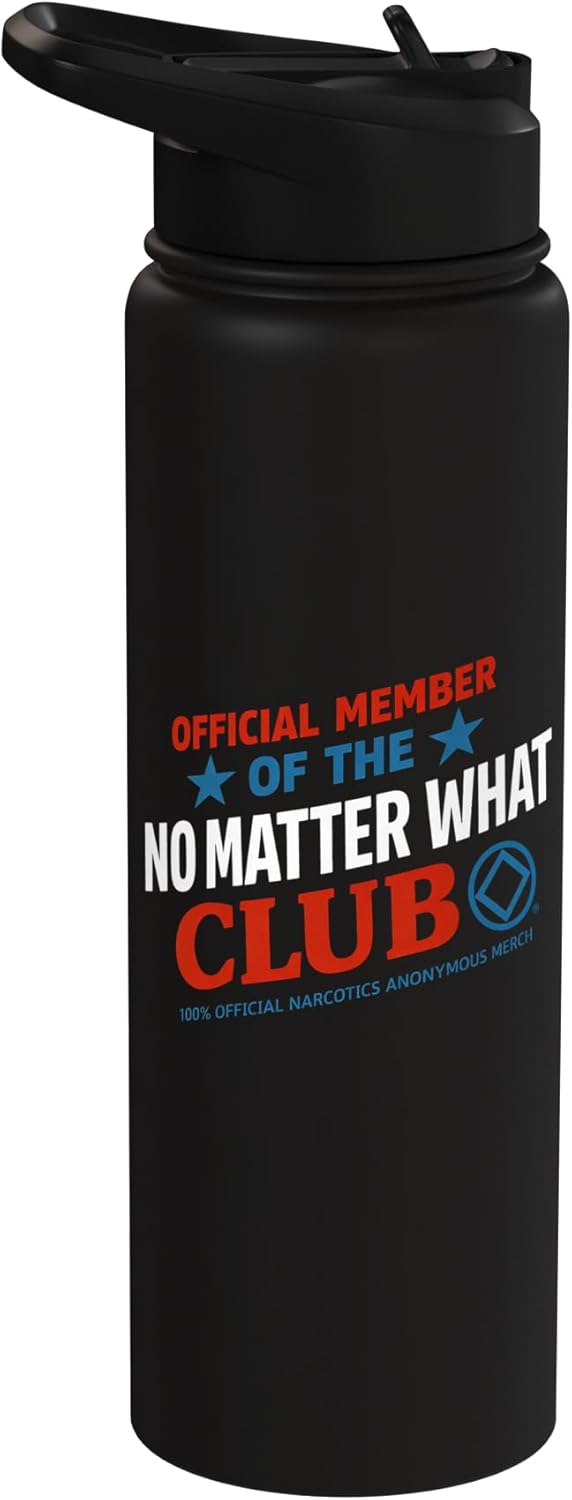 Official Narcotics Anonymous: No Matter What Stainless Steel Insulated Water Bottle