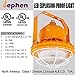 60W LED Explosion Proof Light, UL 844 Certified Class I Division II High Bay Industrial Lighting, 8400 Lm 5700K Daylight, IP66 Waterproof, 3/4