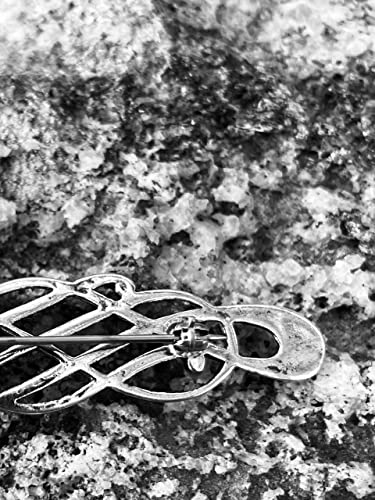 Jewelry Trends Irish Celtic Knot Sterling Silver Pin Brooch #TOP6