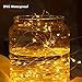 Led String Lights Battery Powered - Outdor fairy Lights With Remote Control, 10 Strands 200 Waterproof LEDs Decorative Vine firefly lights for Christmas Party Bedroom Garden