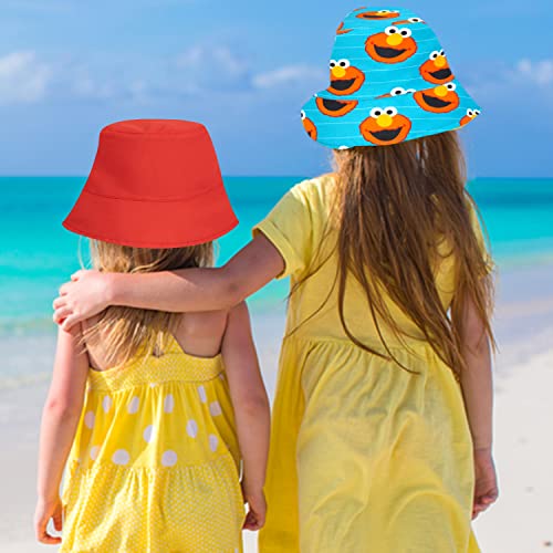 Elmo Kids Sun Hat, Toddler Bucket Hat For Boys & Girls, Kids Sun Hat Boys Bucket Hat, Girls Bucket Hat Toddler Elmo Hat, 2-5T #TOP4