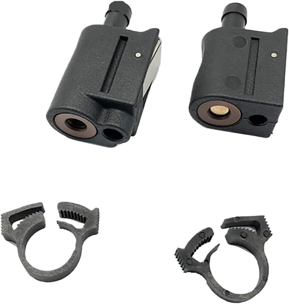 5/16" 8mm Fuel Line Connector Assembly Fit for 4HP-40HP Outboard Motor 22-13563Q7 22-13563Q3