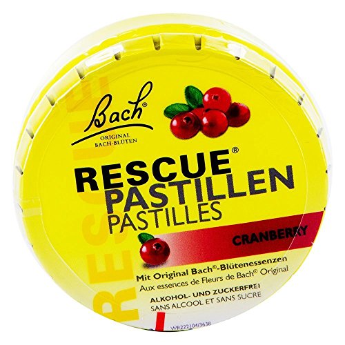 Bach Original Rescue Pastilles Cranberry 50 g by NELSONS GMBH Bach Original Rescue Pastilles Cranberry 50 g by NELSONS GMBH