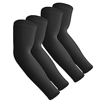 aegend 2 Pairs Arm Warmer Sleeves UV Protection UPF 50 Sun Sleeves