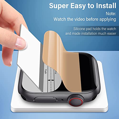 Image of FCS Smartwatch Screen Guard Membrane For Boat Wave Lite|Ultrathin 0.125Mm 9H Anti Shock Flexible Screen Protector Tpu Membrane|Edge To Edge Coverage|Pack Of 3