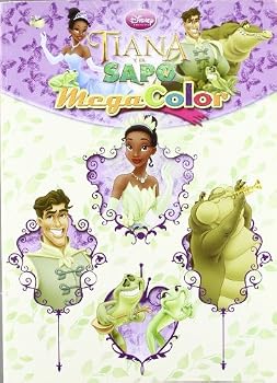Paperback Tiana y el sapo. Megacolor [Spanish] Book