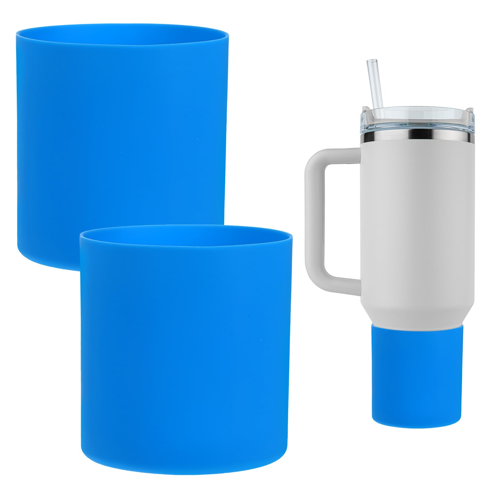 TIXIPEM Silicone Water Bottle Boot for Stanley - Anti-Slip Protective Sleeve Use for Protecting Water