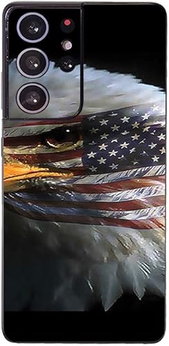 Miniatura 7 de MightySkins Skin compatible con Samsung Galaxy S21 Ultra - Thin Blue Line  Funda protectora de vinilo duradera y única  Fácil de aplicar, quitar y