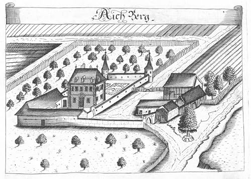 Lienzo de Alta Austria Georg Matthaus Vischer con Impresión de Alta Precisión