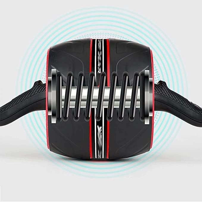 Miniatura 3 de Rueda muscular abdominal, rodillos abdominales con rebote automático, equipo de ejercicio muscular abdominal en casa, para hombres y mujeres