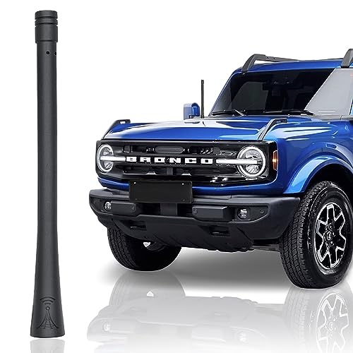 Antena de radio de 6 pulgadas flexible y resistente a lavados para Ford Bronco