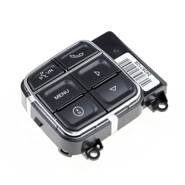 56046405AB Auto Parts Steering Wheel Audio Control Switch Compatible with Jeep Wrangler JK 2012-2018 Steering Wheel Cruise Switch Buttons