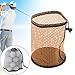 predolo Golf Ball Carrier Bag for Easy Transport and Storage, Orange, M