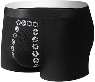 mastyle 1PC Men's Mid-Rise Magnetic Boxer Briefs | Stretch Fabric with Breathable Massage Dots | Comfortable Underwear-picture-30