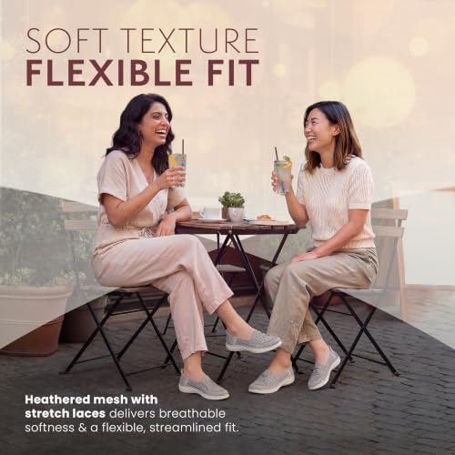 Image of Skechers Women's Hands Free Slip-ins: On-the-go Flex Radiant - Dreaming | Casual, Slip-ins, Air-Cooled Goga Mat, Ultra Go, Machine Washable