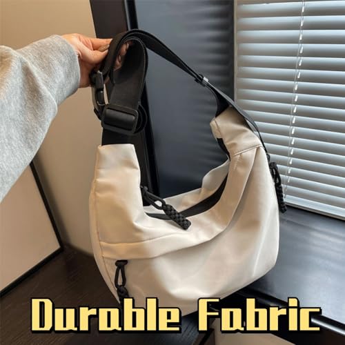 Bolso tote de lona grande para verano miniatura 6