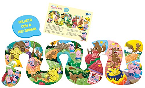 Contando Historinhas 3 Porquinhos Toyster Brinquedos