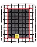 Orion Motor Tech Cargo Net for Pickup Truck Bed, 6'x4.8' Truck Bed Net for SUV ATV Oil Rig Cargo Rack, Heavy Duty Pickup Cargo Net Safety Mesh Net with S-Hook Straps Tie Down Strap Bungee Cord