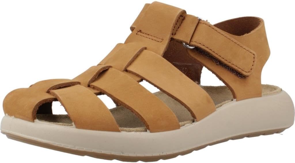 Primigi PPM Fisherman Sandal Brown for Kids - Suede Insole, Antishock Cushioning, Non-Slip