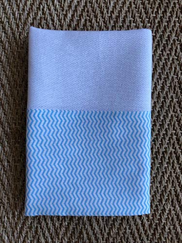 Pano de Prato Sacaria Premium Olho Grego kit c/ 3 unidades.