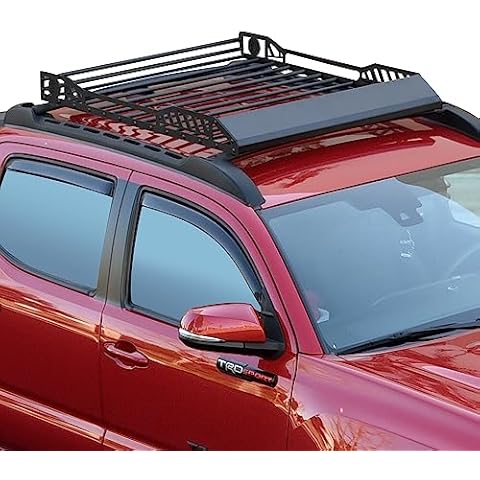 TLAPS Universal Black Roof Rack Cargo Basket Cover