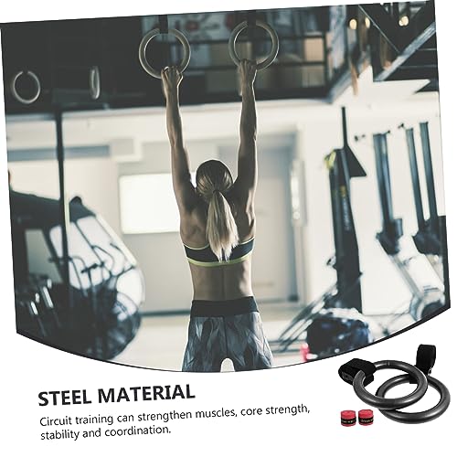 2pcs Small Rings de Gimnasia Ajustables con Correa miniatura 4