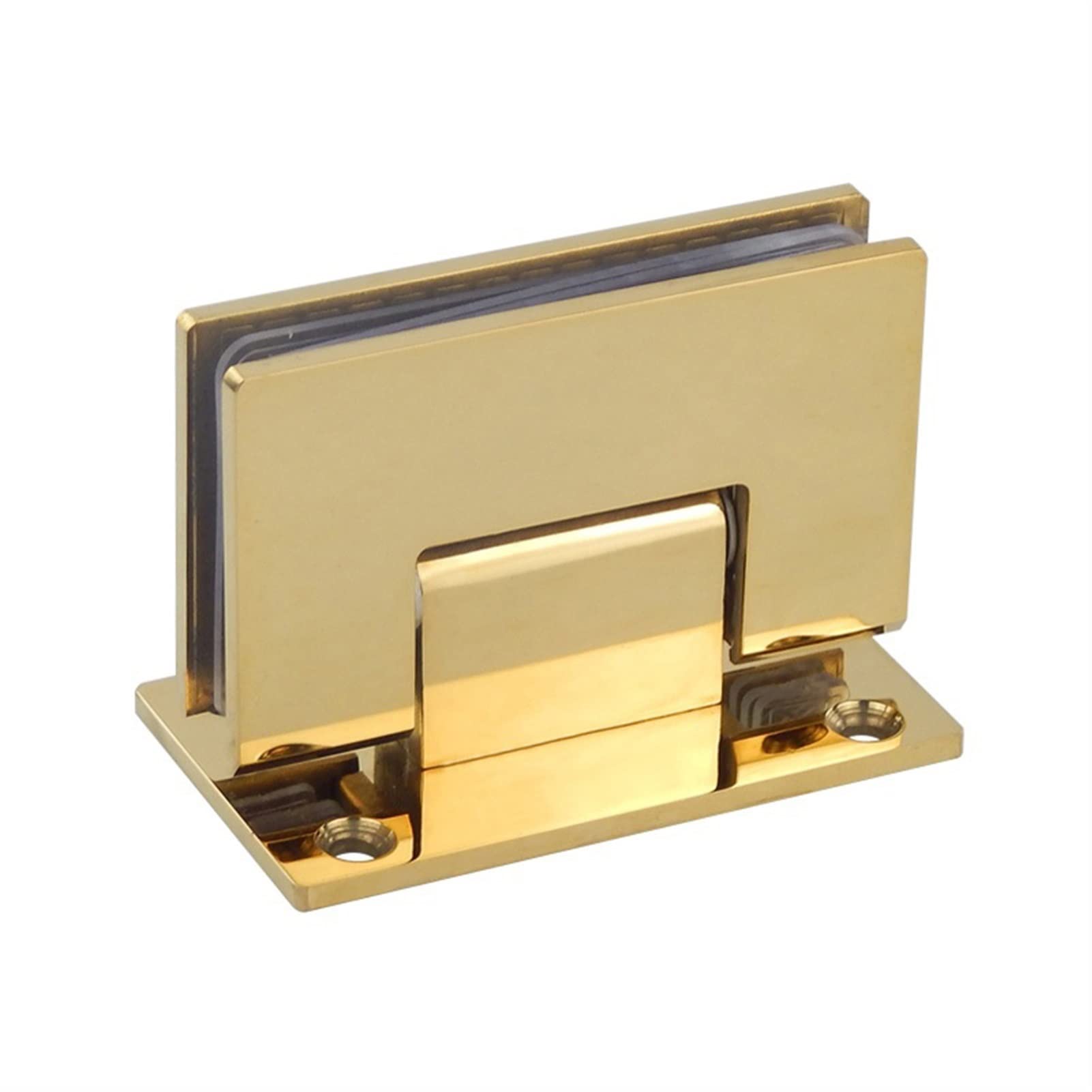Myxjx One Color Hinges, Golden Hinge, Wall-Mounted 304 Stainless Steel For Bathroom Glass Door