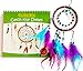 Coloring Book for Kids + Dream Catcher - Catch Your Dream. Inspiring Coloring Pad, The Mandalas, Feathers, Hearts and More.