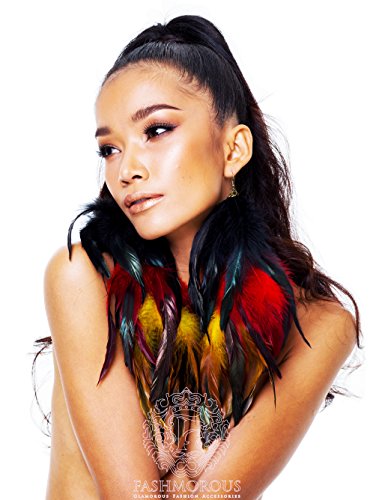Fashmorus Women Feather Earrings For Women Fashion Dulcet Feather Earrings For Women Dangle #TOP1