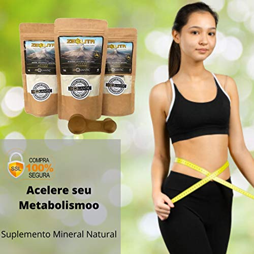 Kit Zeolita Premium com DOSADOR 2X200g - (4 ciclos) = 200 dias, Frequênciada, e Potencializada com P