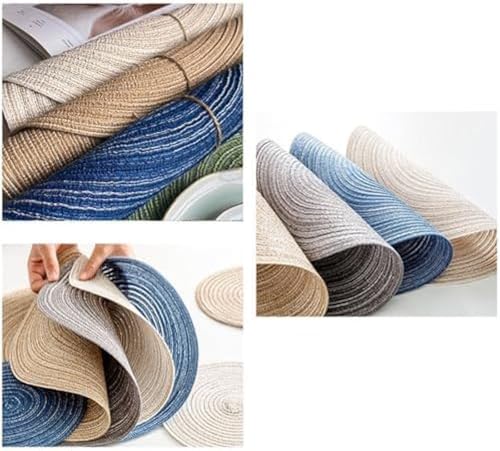 Set de table durable en polyester tissé haute densité 38cm - 5