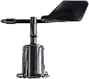 30 Meters Per Second Weather Station Outdoor 3 Cup Anemometer Sensor Poly Carbon Fiber Wind Sensor Output RS485 4-20MA 0-5V 0-5V Direction