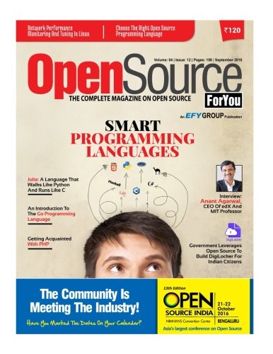 Open Source for You, September 2016: September 2016: Volume 4