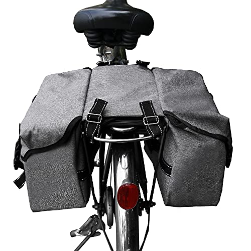 Bicycle Pannier Bag Waterproof Bicycle Rear Rack Storage Bag 25L Large Capacity Bicycle Rear Saddle Panniers Accesories - Image 5