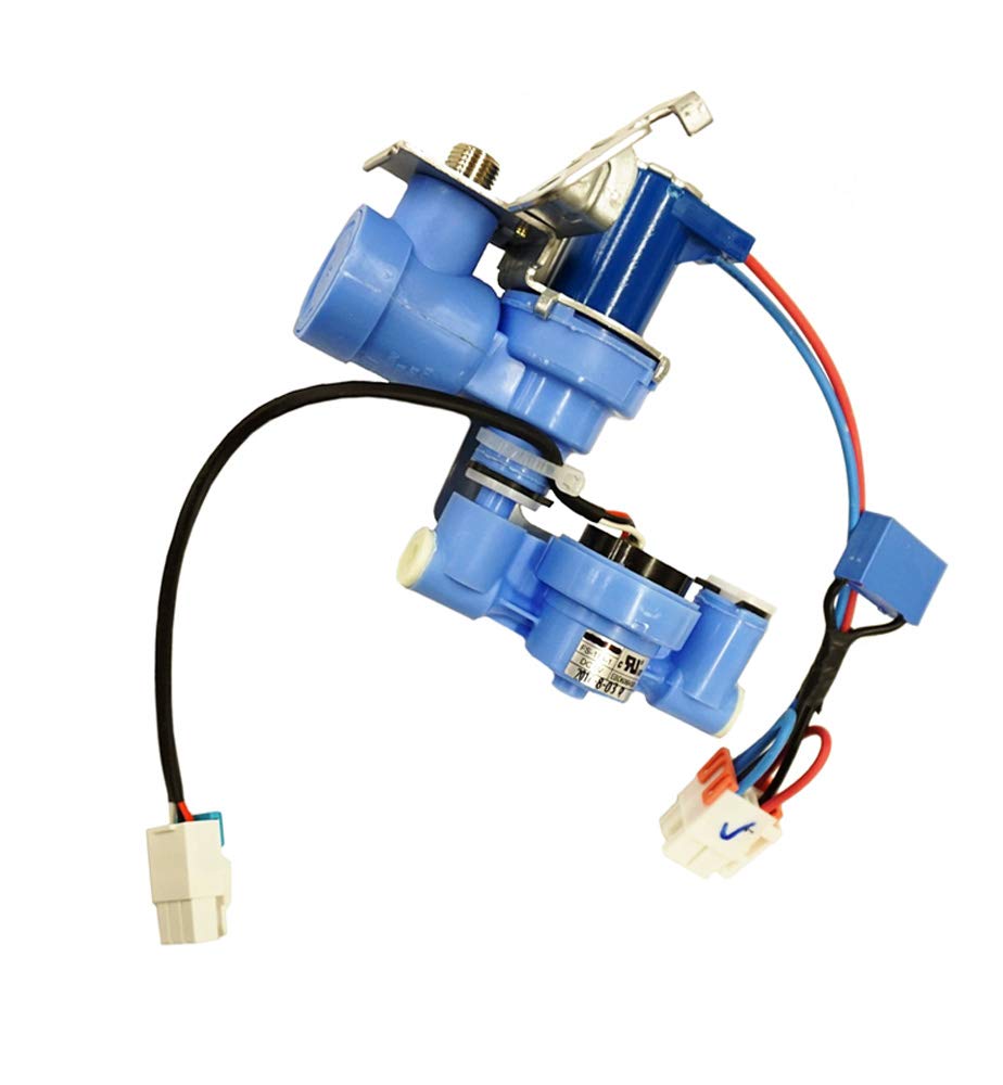 Compatible Water Inlet Valve Assembly for LG LMX28994ST LG LMXS27626D LG LFXS24623D Kenmore 795.72493611 Kenmore 795.72495610 Refrigerator's
