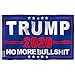 Anley Fly Breeze 3x5 Foot Donald Trump 2020 Flag - Vivid Color and UV Fade Resistant - Canvas Header and Double Stitched - NO More Bullshit Flags Polyester with Brass Grommets 3 X 5 Ft