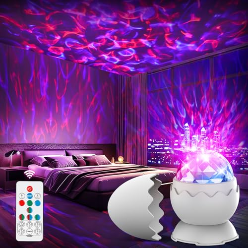 Geooyao Galaxy Light Projector, 2-in-1 Night Light Projector