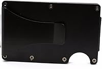 Vista 6 de Cartera de viaje minimalista delgada con bloqueo RFID para tarjetas de crédito