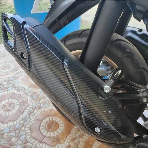 Protector térmico y antiescaldaduras con abrazadera escape para NMAX 4