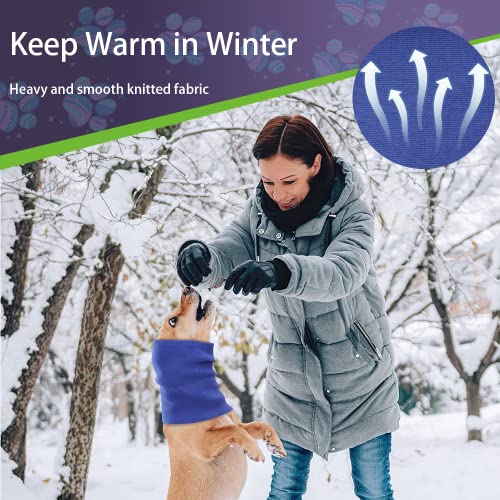 Vetin Dog Earmuffs, Dog Snood For Dog Neck And Ears Warmer, The Grooming And Force Drying Miracle Tool For Anxiety Relief & Calming Dogs (L, Grey) #TOP6