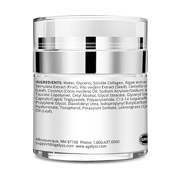 Agelyss Shape & Sculpt - Body Cream - Firm, Plump & Hydrate Skin - Paraben-Free, Cruelty-Free - 1.7 FL OZ - Pack of 1