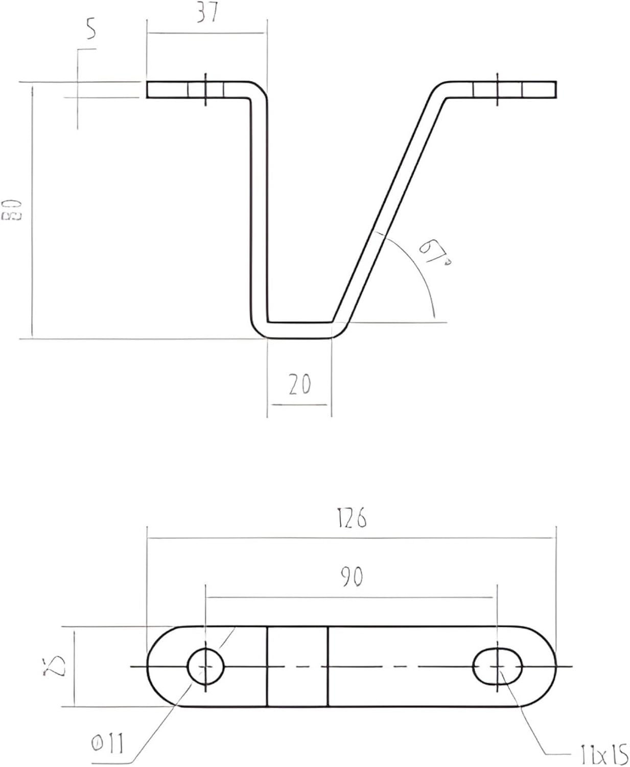 AB Tools 90mm Trailer Coupling Skid/Skeg TR033