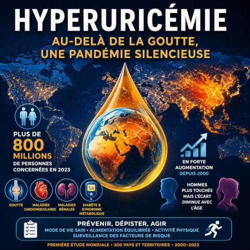 Hyperuric&eacute;mie : la pand&eacute;mie silencieuse de 800 millions de personnes