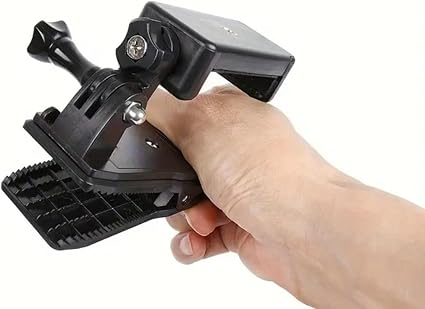 Coverzone Klipsli Telefon ve Aksiyon Kamera Tutucu ve Askı Gezi Seyahat ve Sürüşlerde Kullanmak için Klipsli Kayıt Aparatı Cep Telefonu Tutucu (Tüm modeller İle Uyumlu) BS-90X