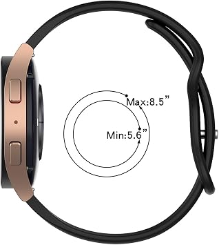 Silicone Replacement Band for Suunto 9 Peak/9 Peak Pro/5 Peak/Vertical/Vertical 2/Race/Race 2/Race S, 22mm Sport Watch Strap for CMF Watch 3 Pro/Pro3/Pro2/Pro