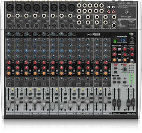 Behringer X2222 USB Mezclador 22 Canales
