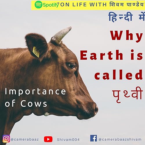 Why Earth is called पृथ्वी & importance of cows. Podcast Por  arte de portada