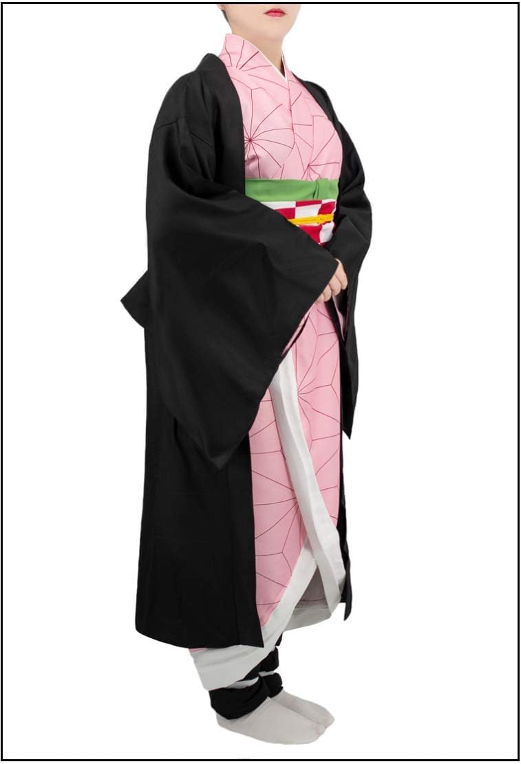 Kimonos Cosplay Costumes Adult Women Girls Anime Japanese Kimono Robe Halloween Outfit with Accessories - Image 2