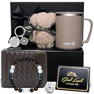 Birthday Gifts for Men, 7 Pack Unique Birthday Gifts Box for Father Husband Brother Son Boyfriend Friend, Best Ever Men Premium Box Ideas Set for Him,Surprise Sets for Father’s Day, Valentine’s Day