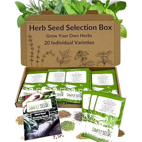 Herb Seed Selection Box - 20 Premium Quality Seed Varieties Cover